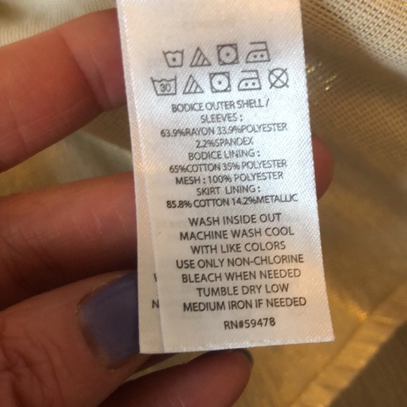 Catherine Malandrino Tunic with Tulle Skirt - Picture 9 of 9